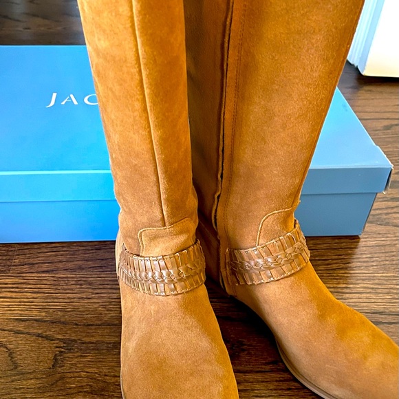 JACK ROGERS Tinsley Suede Knee Boot size 8M - Picture 3 of 14